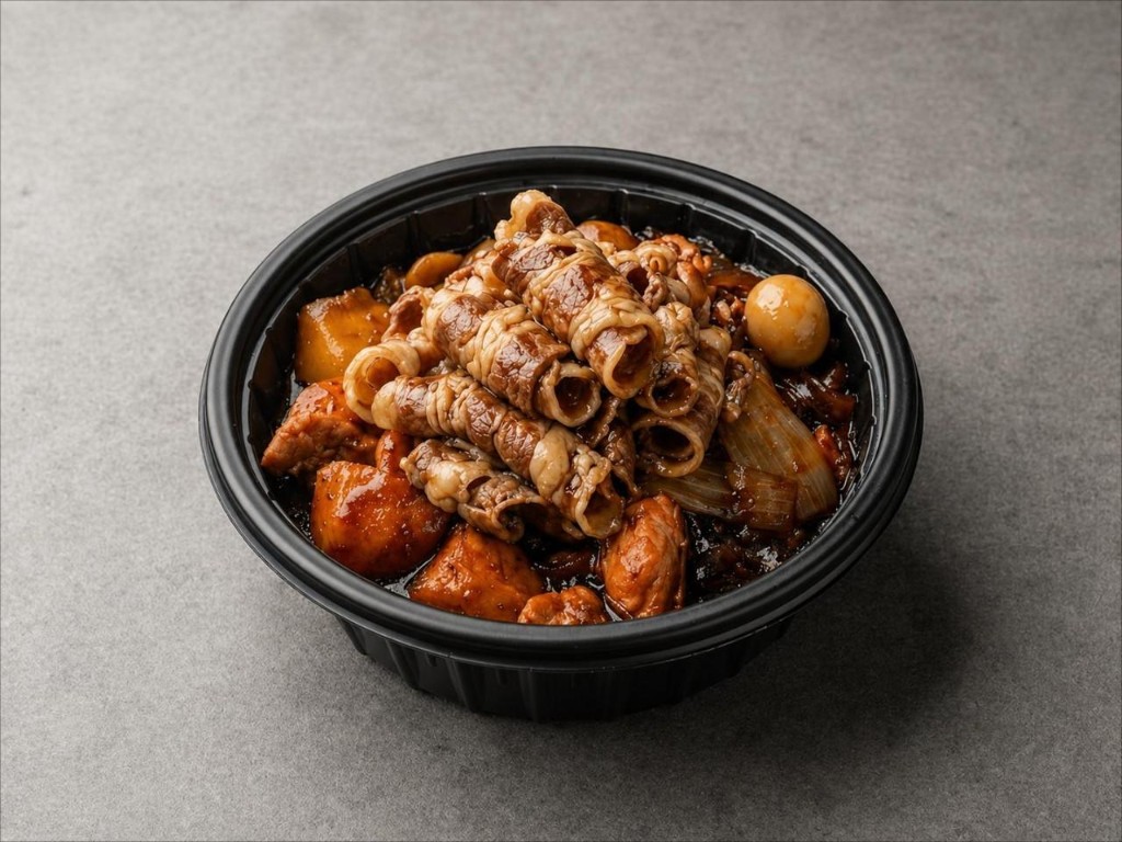 나혼자 차돌간장 찜닭